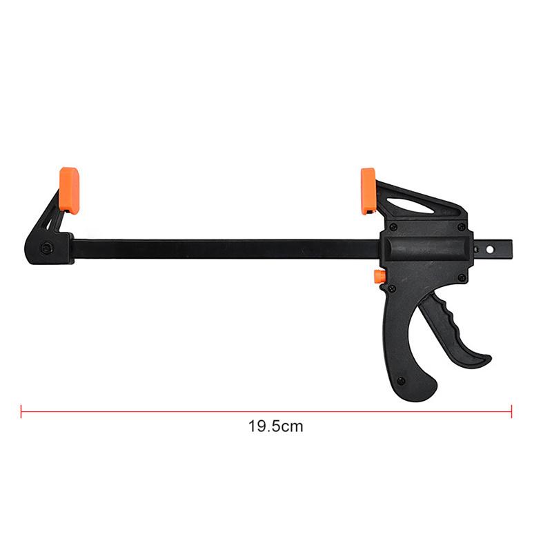 

Быстрый зажим для деревообработки, инструмент для деревянной доски, разбрасыватель, сжатие WorkSqueeze 1Pcs оранжевый