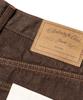 Edeunbeoleokeulleob Wide Fit Denim Pants (Brown)