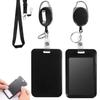 with Breakaway Lanyard Work Permit Card Set Access Control Set  Document Protection