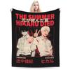 The Summer Hikaru Died Blanket  Soft Fluffy Plush Throw Blanket For Girls Boys Home Decor Flannel Bedspread Bed Cover