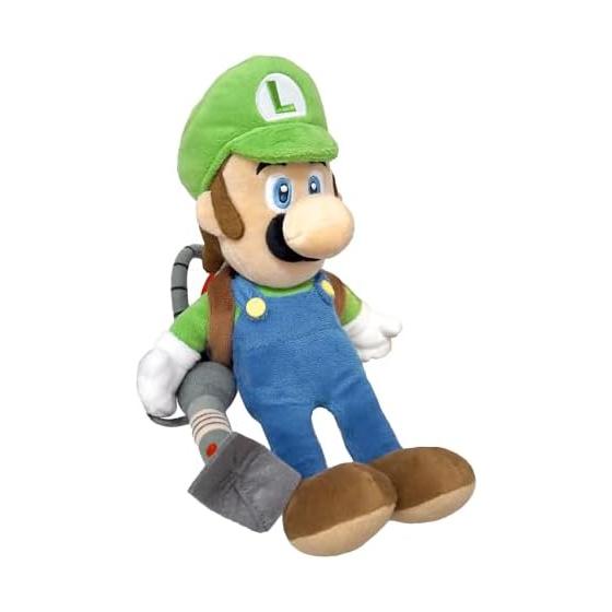 San-Ei Boeki Luigi s Mansion 2 Luigi (with Poltergust Head) Plush