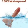Realistic Silicone Dildo, Feels Like Skin, Huge Size for Clitoral, Vaginal and Anal Stimulation, with Strong Suction Cups, Adult Sex Toys for Women