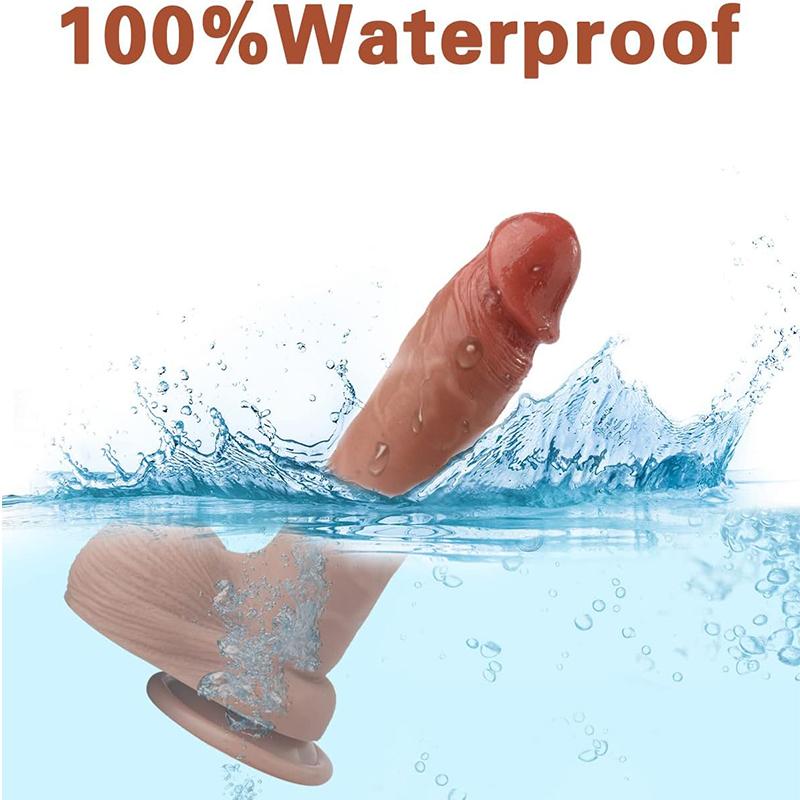 Realistic Silicone Dildo, Feels Like Skin, Huge Size for Clitoral, Vaginal and Anal Stimulation, with Strong Suction Cups, Adult Sex Toys for Women