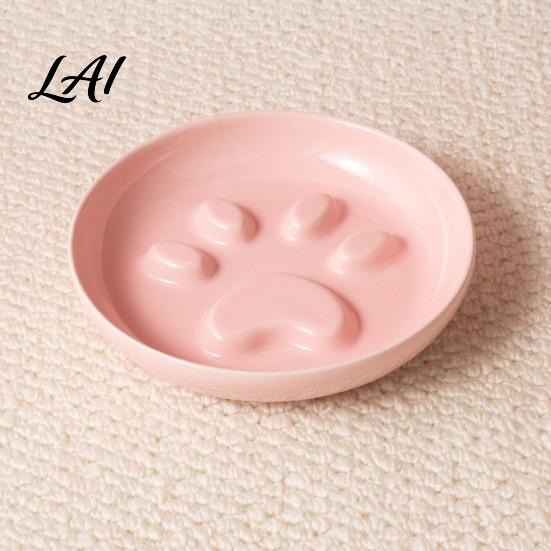 Slow Eating Pet Dish Ceramic Feeder Bowl Feeding Dog Prevents Non Tip Bowl Choking And Vomiting Food for Cats Dogs