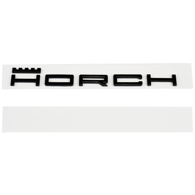 Car ABS Rear Trunk Letters Words Logo Badge Emblem Decals Sticker For Audi A8 Horch 2022 2023 2024 Parts Accessories