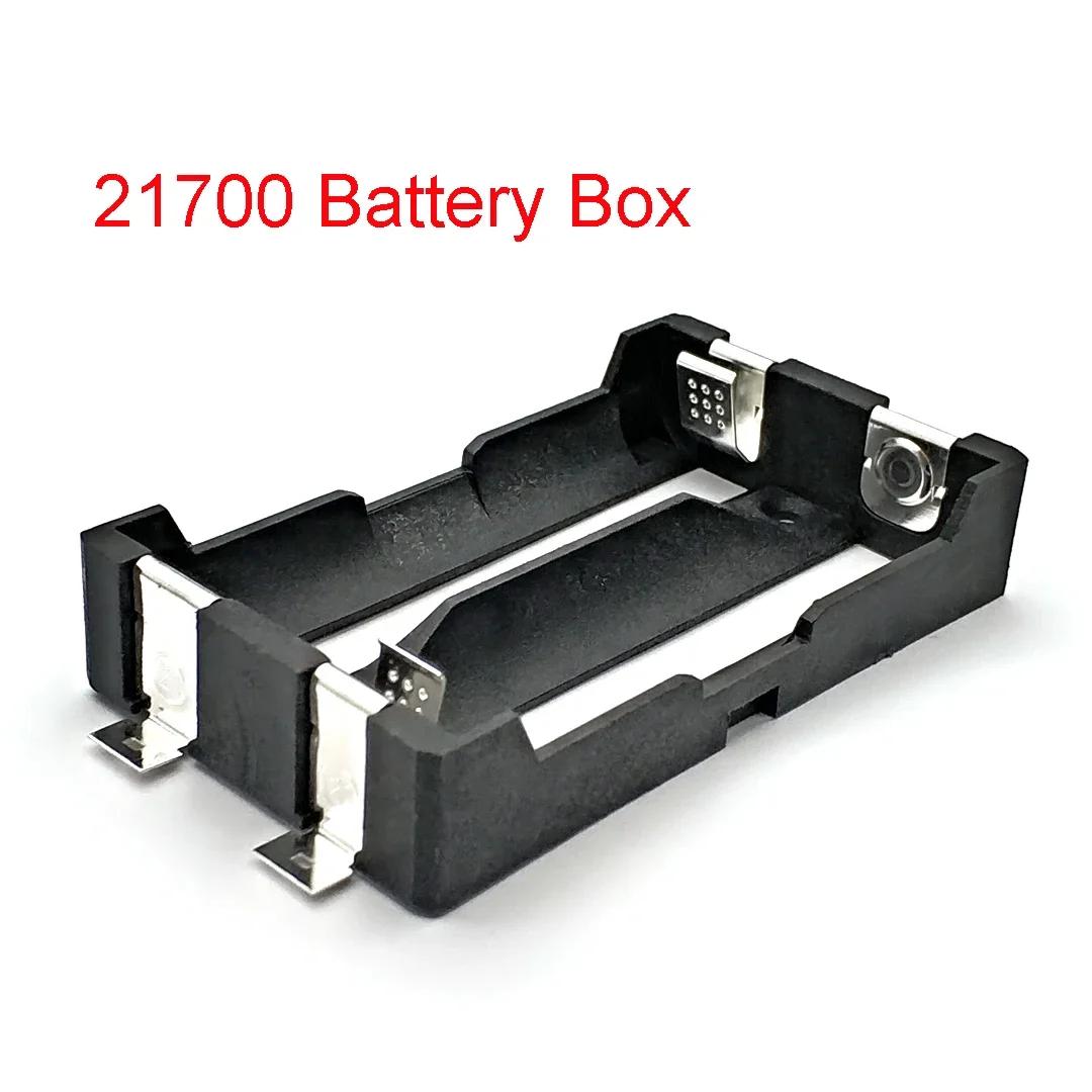 

1 X 2 X 3 X 4X Держатель батареи 21700 SMD Батарейный отсек 21700 Коробка для хранения 1S 2S 3S 4S 21700 DC Батарейный отсек 2-21700 SMT