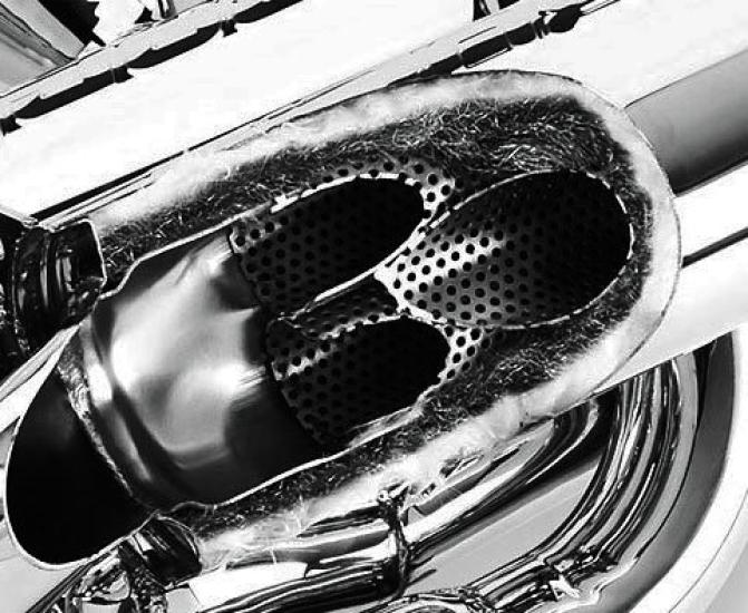 HYPER Silica Wool X Heat Soundproofing Material for Mufflers [330 500mm] - Insulation, Resistant, [Circuit Model]