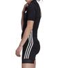 adidas T Shirts Women's Black Stand Collar Moderate HB0496