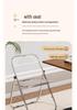 Compact Round Table: Ideal for Balcony, Living Room, or Business Meetings