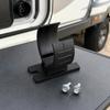 Towing Wiring Parking Bracket for US 6 Way and 7 Way Trailer Ends, Black Screw Mount Clip with 2 Mounting Screws and Plastic Body Use