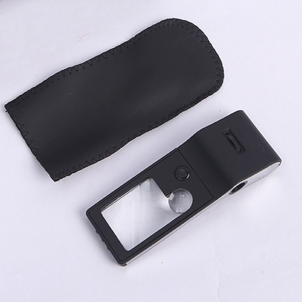 Battery Powered 3X Magnifying Glass Handheld Reading Magnifier  Optical Instruments