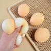 Summer Taba Squishy Egg Yolk Egg Pinch Ball Silicone Water Ball Stress Resistant Transparent Bubble Squeeze Toy Kids Gift