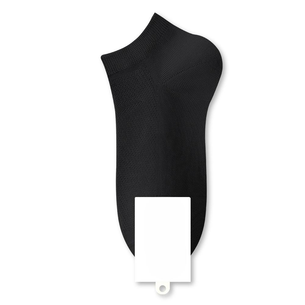 Female Summer Leisure Pure Cotton Mesh Sweat Absorption Boneless Antibacterial Not Off Heel Socks