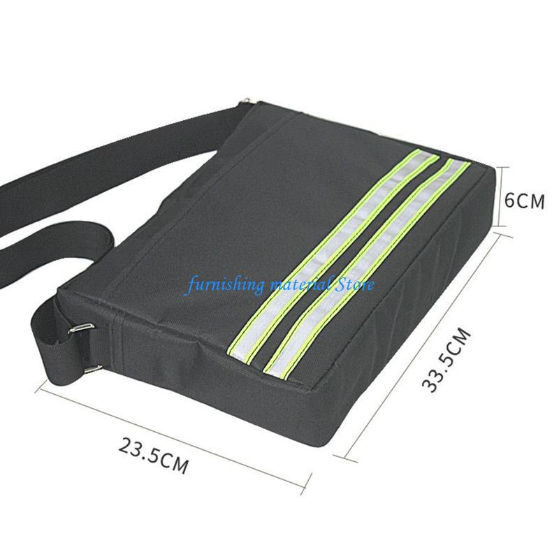 Y5GD Simple Single Shoulder Tool Bag Large Capacity Thickened Oxford Fabric Bag