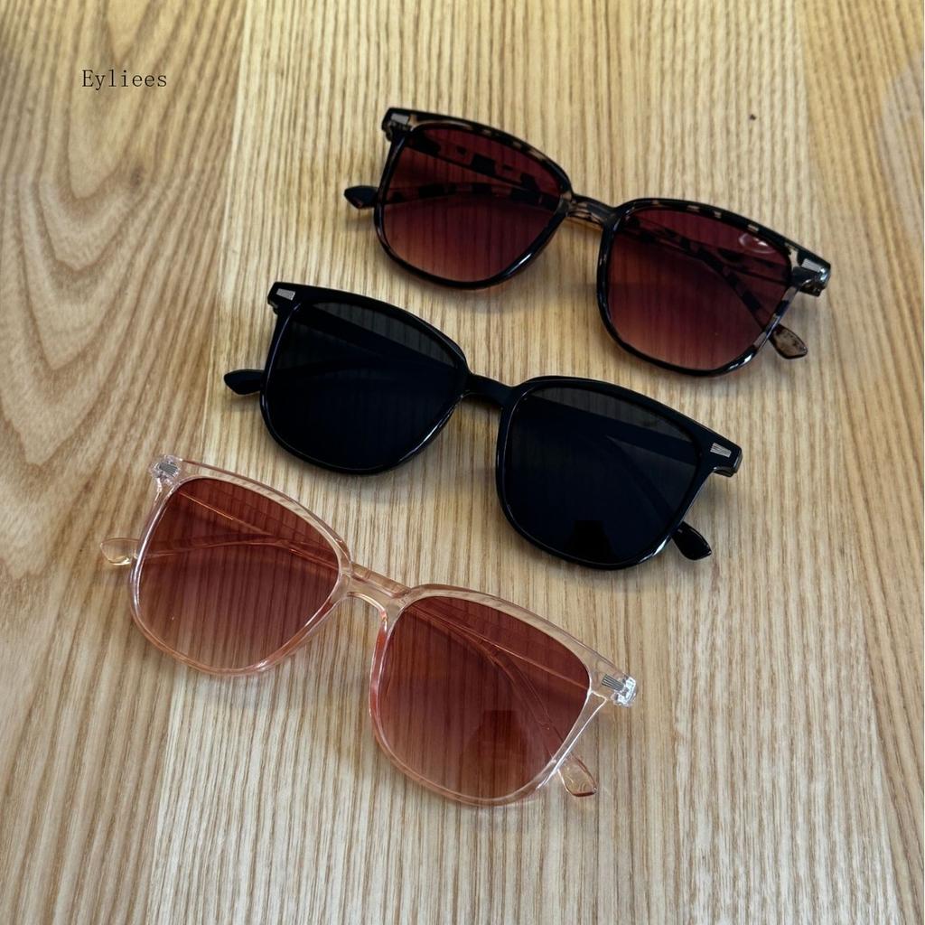 Retro Trendy Large Frame Sunglasses Outdoor Travel Driving Sun Shades Eyewear Women Fashion Eye Protection UV400 Sun Glasses