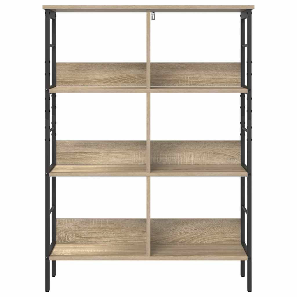 Bookshelf Sonoma Oak 82 x 32 x 112 cm Particleboard