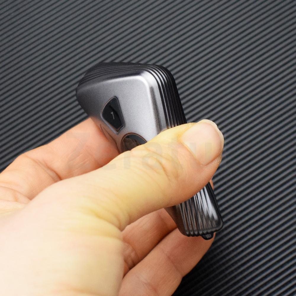 Shell For Chevrolet Cruze Spark Onix Silverado Volt Aveo Sonic 4 Buttons Gun Grey Tpu Remote Car Key Fob Case Cover Protector