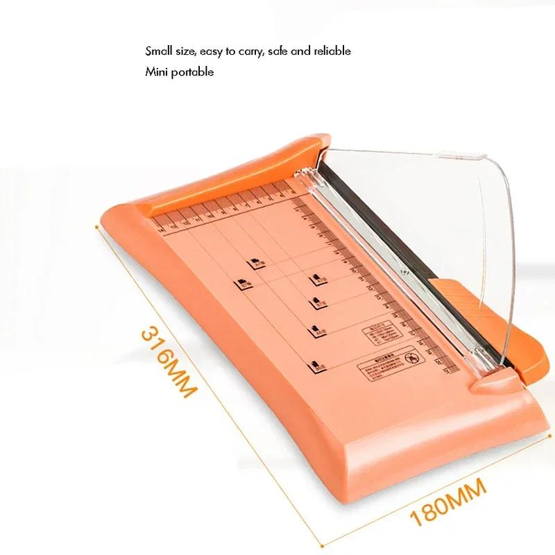 Paper Cutter, A4 Paper Craft Cutter Portable Home Paper Trimmer for Cut Gift Card, Coupon, Label, Cardstock, Photo, Scrapbooking