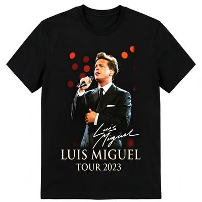 Luis Miguel Tour 2023 Portrait Graphic T-Shirt