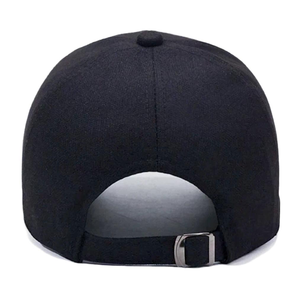 Unisex Summer Cap Classic BLACK Embroidered Baseball Cap For Men & Women Outdoor Sports Cap Daily Wear Hats