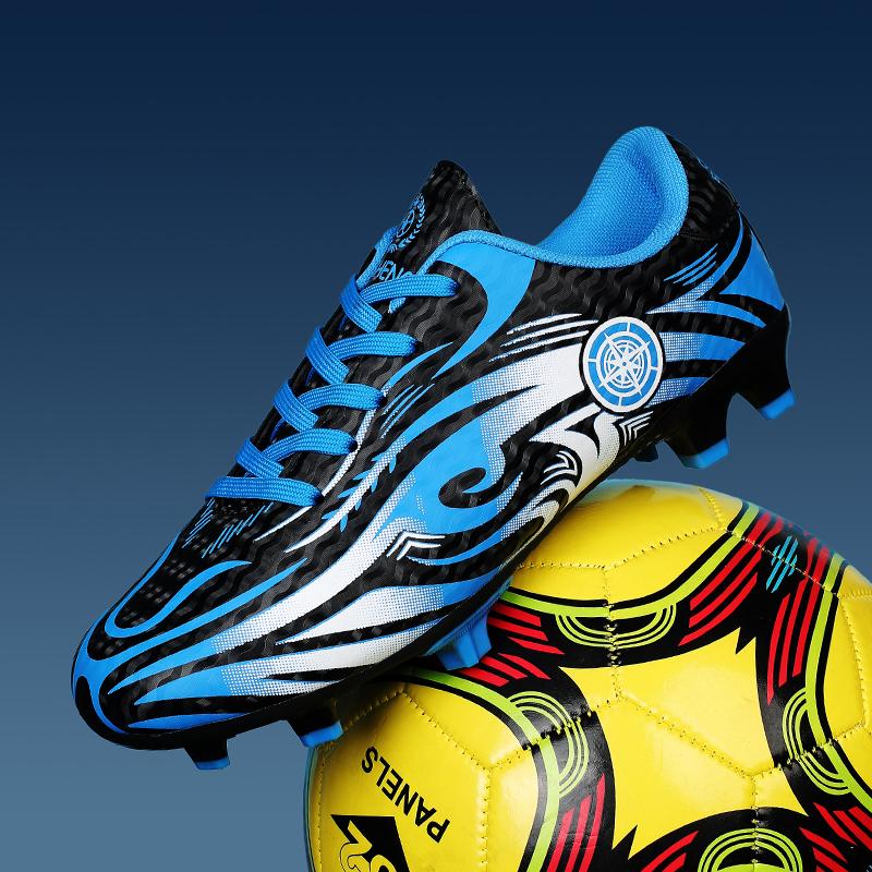 Neue atmungsaktive Fußballschuhe für Herren Unisex Drop Shipping Ultraleichte Outdoor-Fußballschuhe Rutschfeste Sportschuhe Training Sport