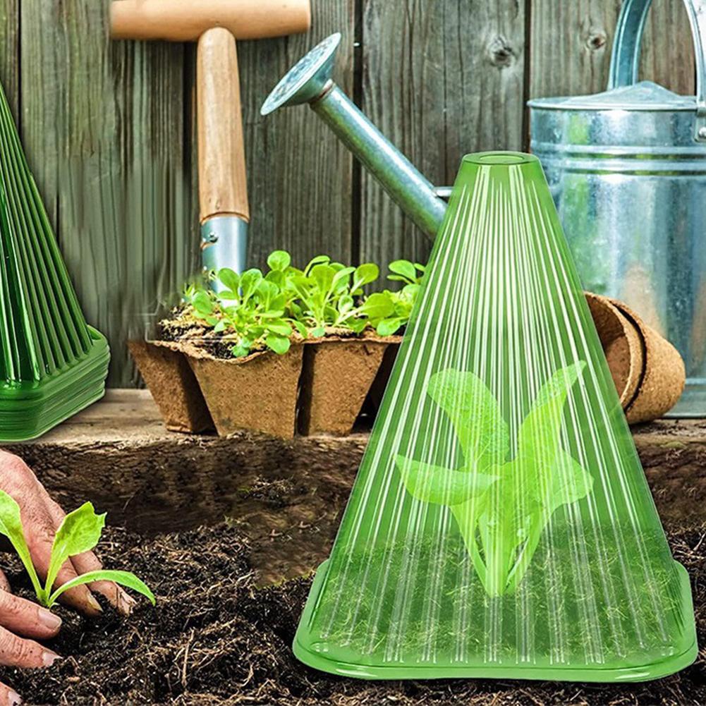 5-31pcs Plant Freeze Protection Cover Plant Covers Garden Cloches Plant Bell Cover With Ventilation Top For Seed Plants Flower