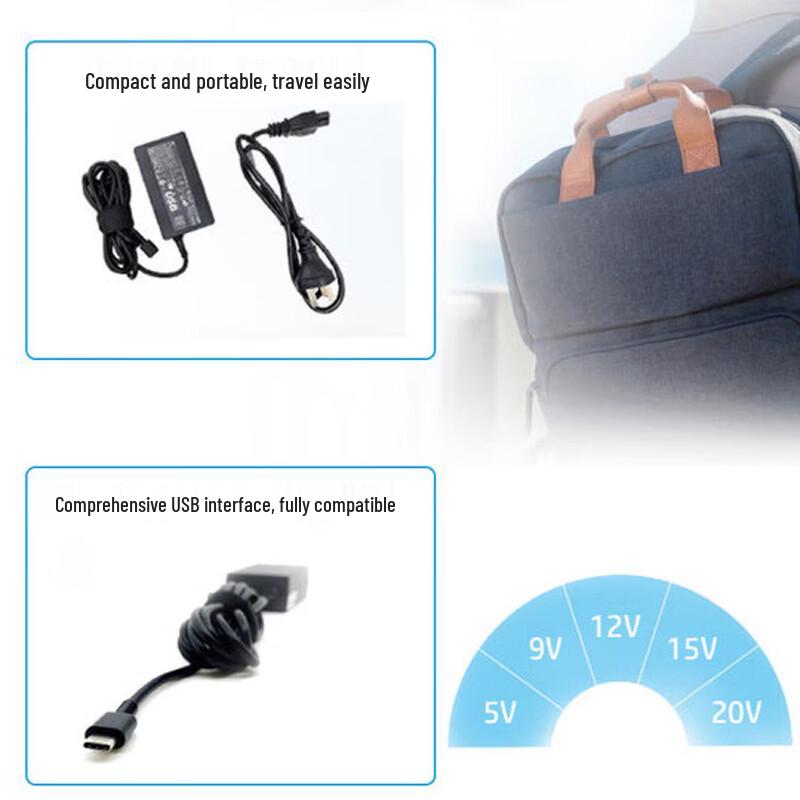 HP Original 65W Laptop Charger