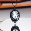 Collana Choker in Velluto con Ciondolo Cameo Vampiro Gotico per Donna Moda Strega Pagana Gioielli Regali per Ragazze Choker Punk Creativo