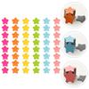 240 Pcs Love Tiles Fridge Decors Magnets DIY Simple Blackboard Magnetic Stickers Ornamental Exquisite