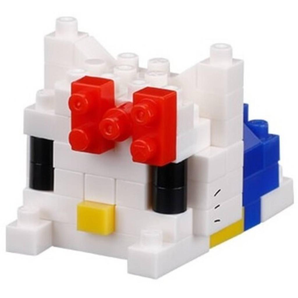 Kawada Nanoblock Mini Nano Sanrio Characters 3 Funyumaru 1 BOX 6 6 Types In Total Vol. (BOX) NBMC_93S = Pieces,
