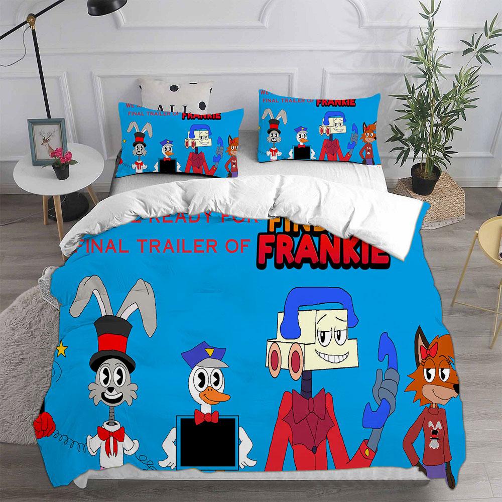Bettwäsche-Sets von Finding Frankie: Bettbezug, Bettdecke, Kissenbezug, 2-3-teilig, Geschenk für Teenager und Kinder