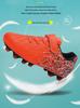 Kids' Studded Soccer Shoes for Boys and Girls, Youth Outdoor Lawn Football Shoes