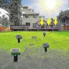 4pcs Solar Snake Repellent Ultrasonic Outdoor Snake Away Repeller