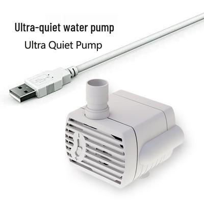 Anti-Trockenlauf Haustier-Trinkbrunnen mit Licht - 5V1A DC-Pumpe für Katzen