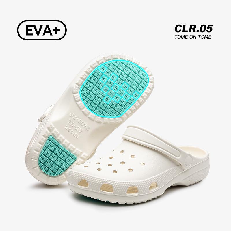 Pregnant women at home strengthen non-slip hole shoes for women's summer new doctor surgery slippers Baotou slippers for men