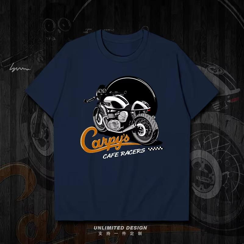 

Новая футболка с графическим принтом «Кофе Райдер Мотоциклетный Гонщик» для мужчин и женщин, дышащая футболка с коротким рукавом для мотоциклистов, Мото GP XXXL