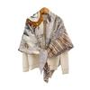 NINA SOLOR Midsummer Night's Dream Wool Blend Square Scarf