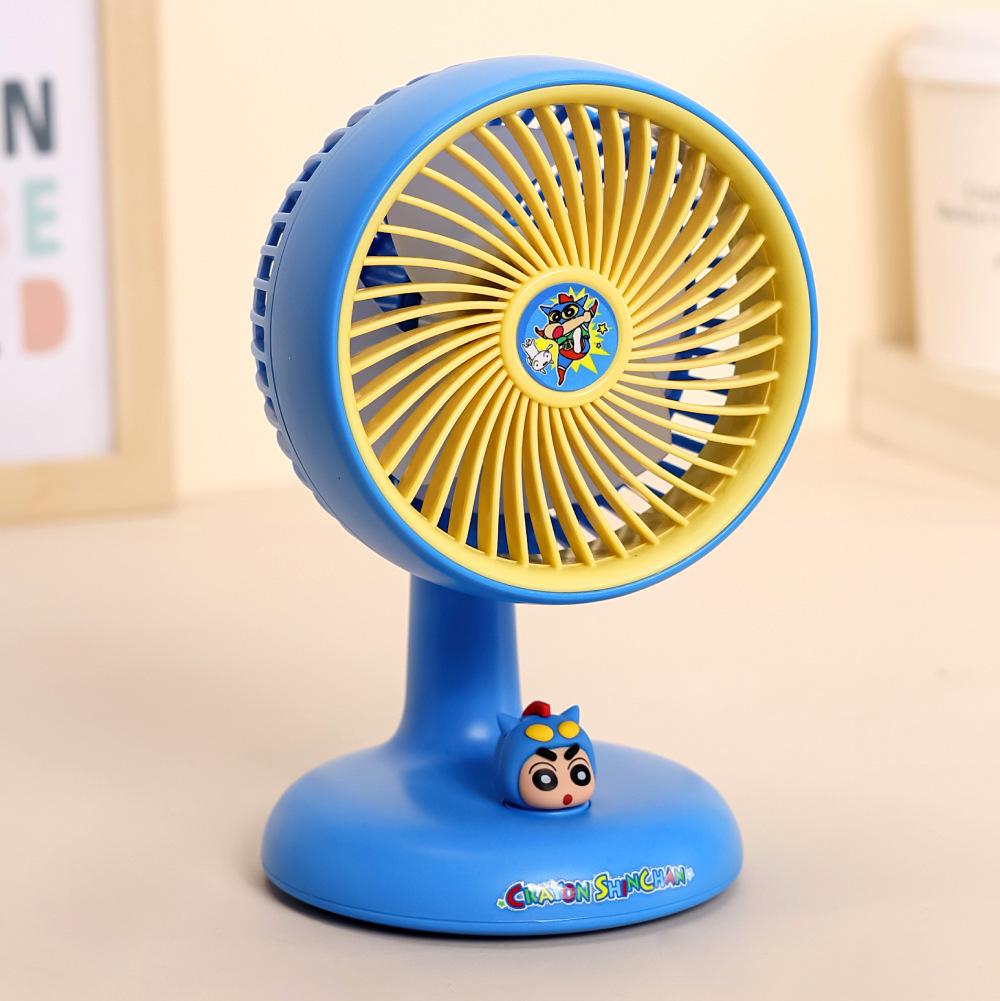 

Crayon Shin-chan USB Rechargeable Desktop Fan - High Wind Power Summer Cooler Wholesale/Export/Cross-border