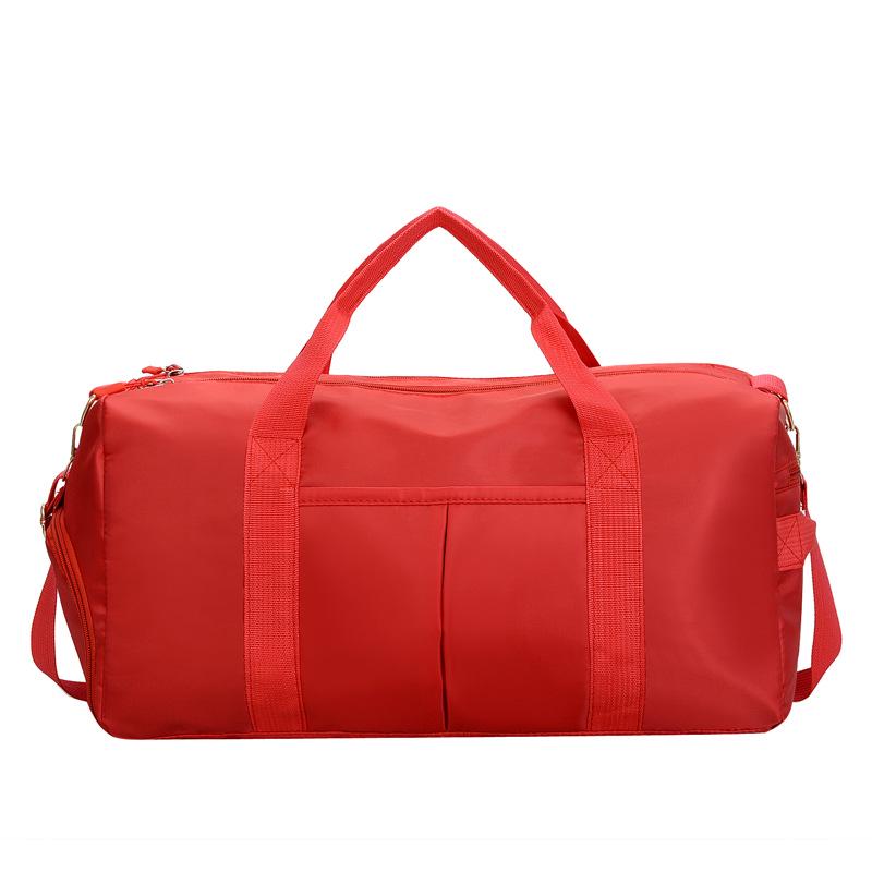 Women's Lightweight Travel Bag with Shoe Compartment - Multifunctional Gym Bag with Wet/Dry Separation