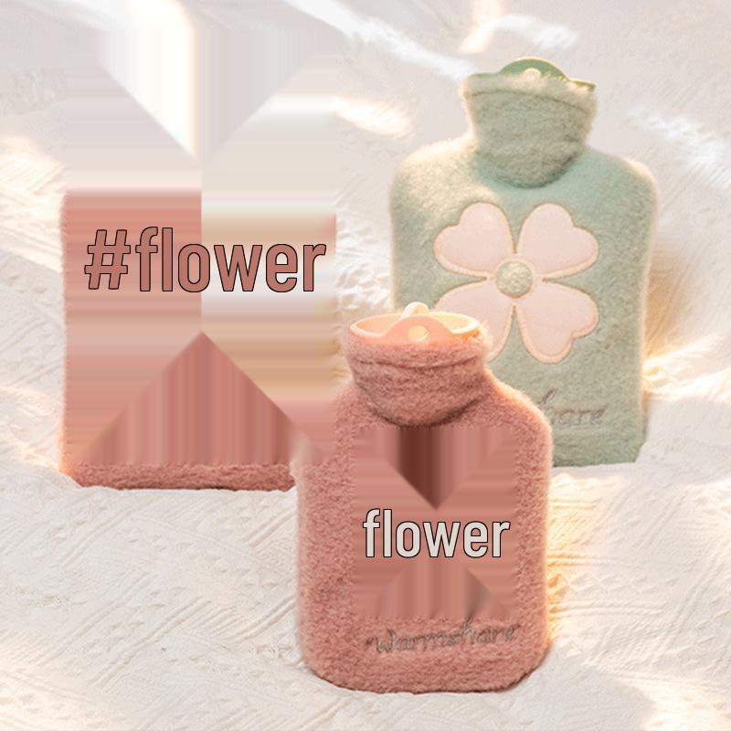 Cute Cartoon Thickened PVC Hot Water Bag - Explosion-Proof Hand Warmer & Compress