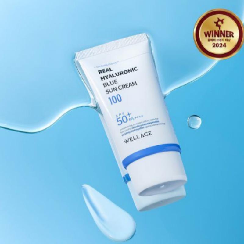 Wellage Real Hyaluronic Blue Sunscreen 50ml