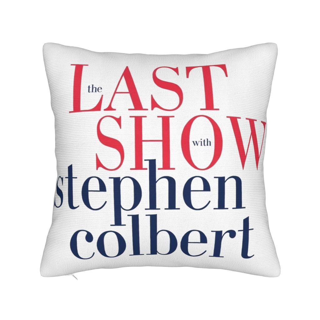 Federe Cuscino Decorative Stephen Colbert The Late Show Accessori Cuscino da Arredo per la Casa Copricuscino con Zip Varie Misure