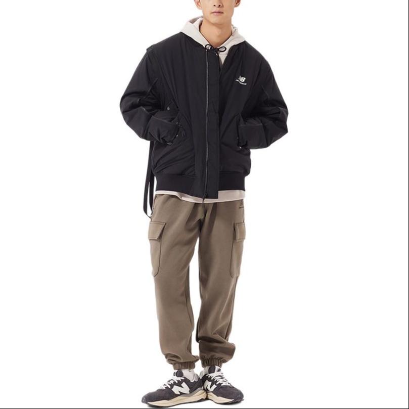 New Balance FW22 Puffer Jacket Men's Black AMJ23316-BK