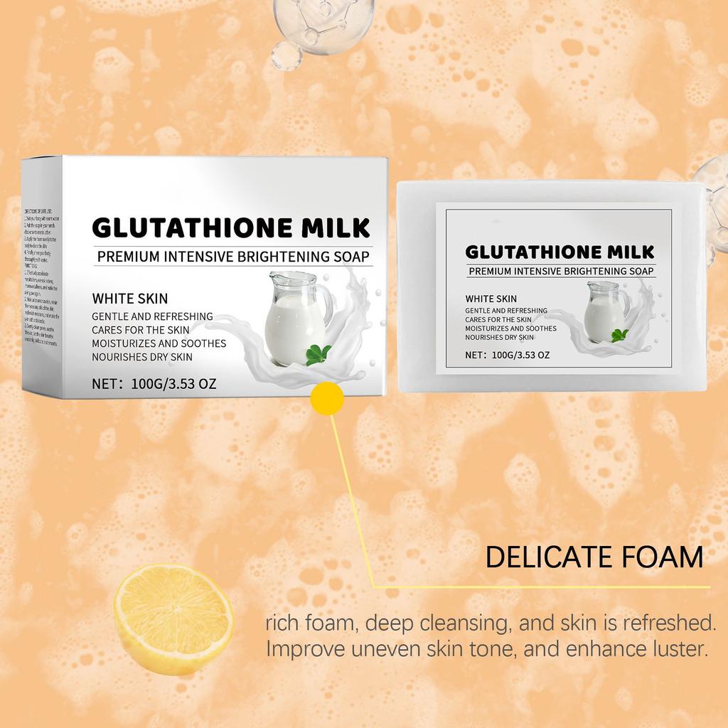 Milk Bath Soap Skin Beauty Body Skin Gentle Cleansing Moisturizing Smooth Skin Soap