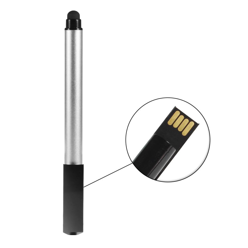 Corporate Gift Pen Ballpoint Usb Flash Drive 128MB Pendrive 32gb 64gb Portable Memory Stick Key Stylus Touch Pen Flashdisk
