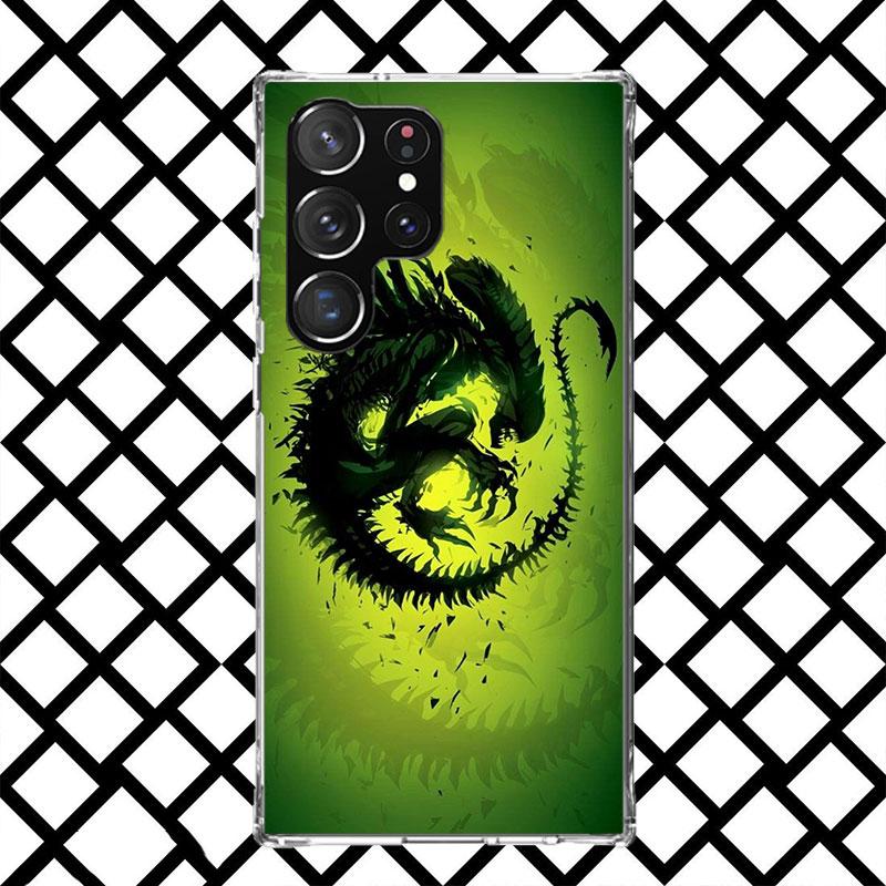 Cool A-Alien X-Xenomorph Phone Case for Samsung Galaxy S26 S25 Edge S24 S23 Ultra S22 Plus S21 FE S20 + Soft Cover Print Fundas
