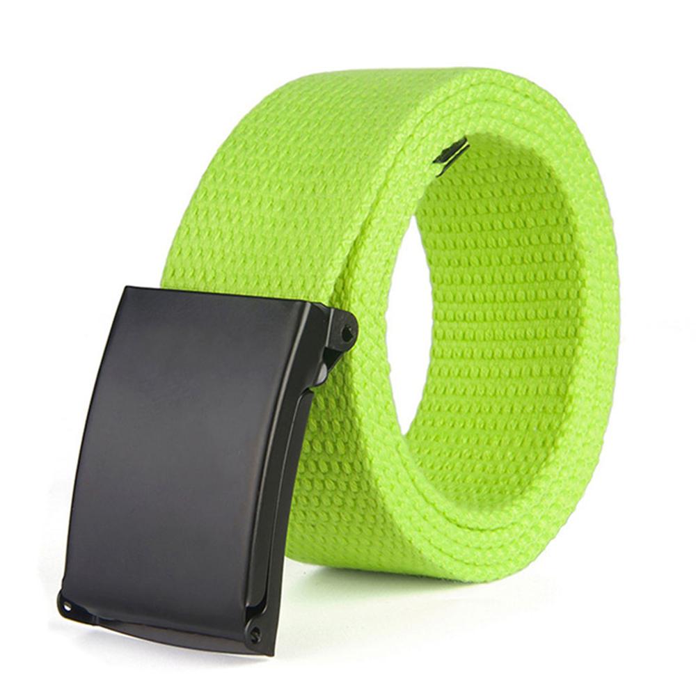 Men Belt Unisex Waist Belt Jeans Male Casual Luxury Canvas Webbing Waistband Ceinture Femme