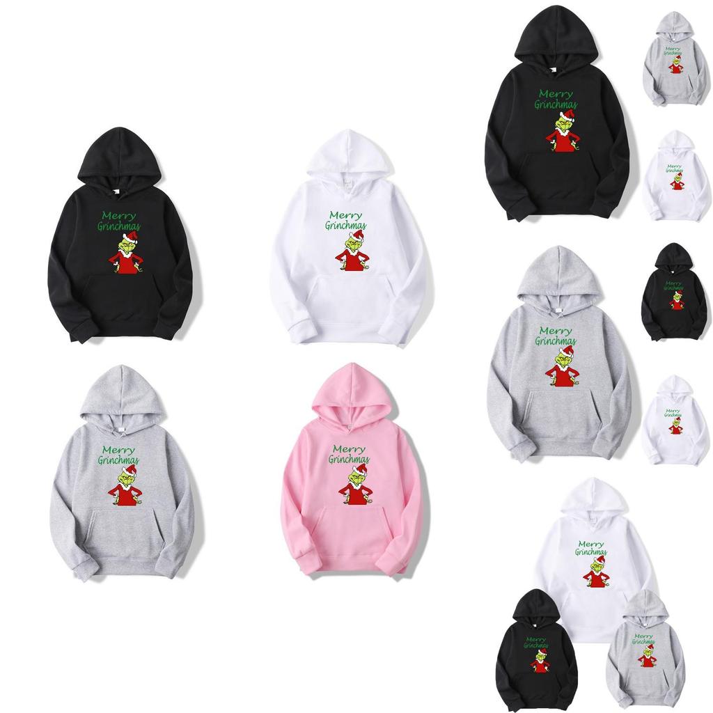 The Hoodie Christmas Merrymas Hooded Sweatershirt Pullover Jumper