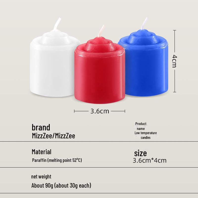 Mi Ji Low-Temp Candle Alternatives: Flirty Adult Toys for Couples, 100/Box