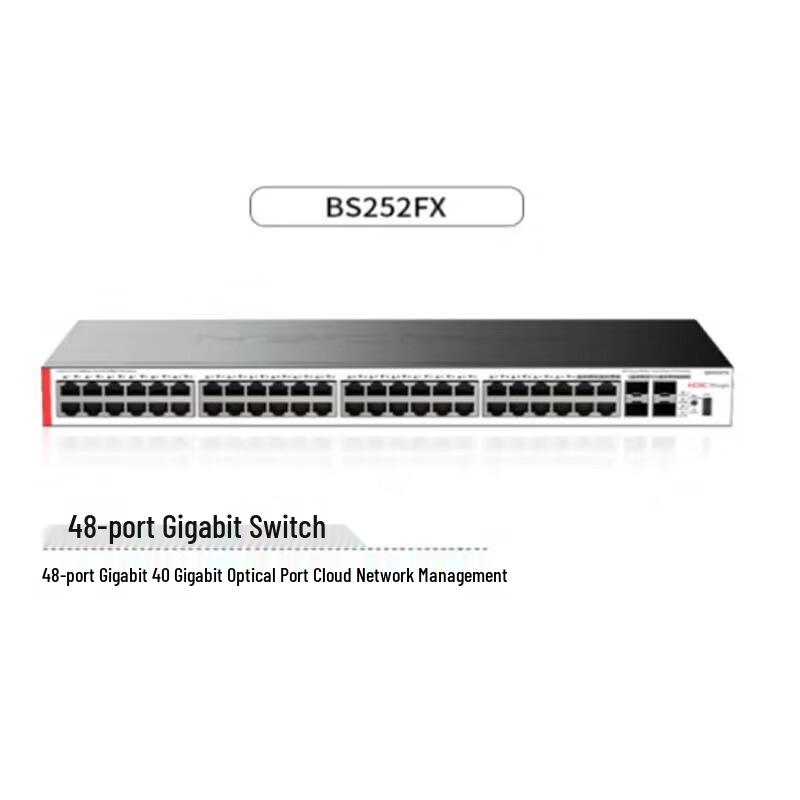 

H3C BS252FX 48-Port Gigabit Switch